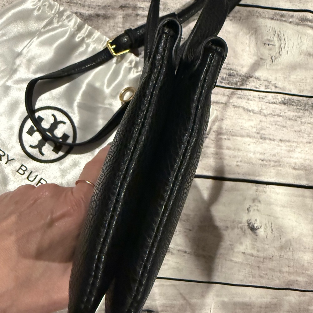 Tory Burch Black Leather Crossbody Bag - Picture 6 of 6